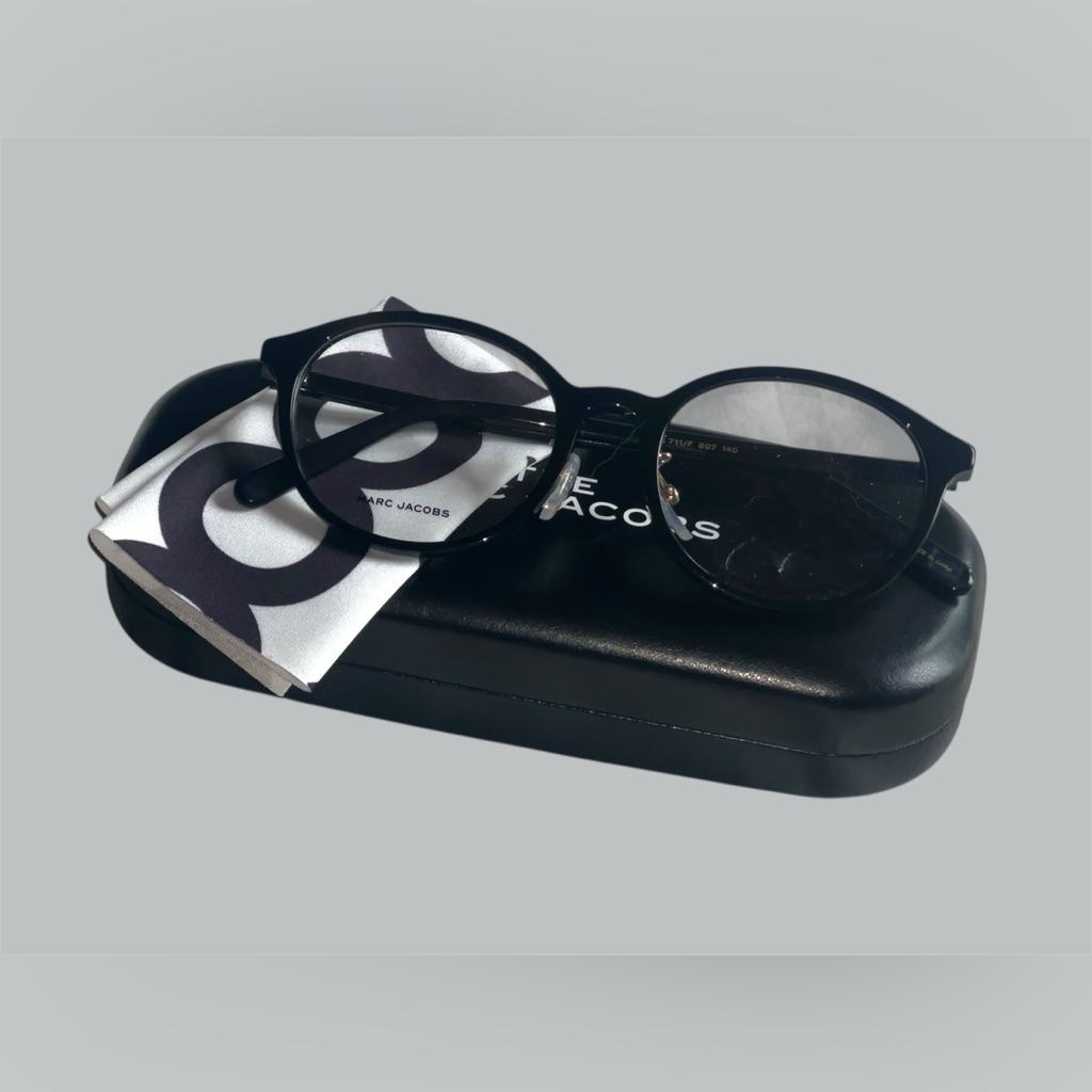 Marc Jacobs Black Frame Eyeglasses Brand New